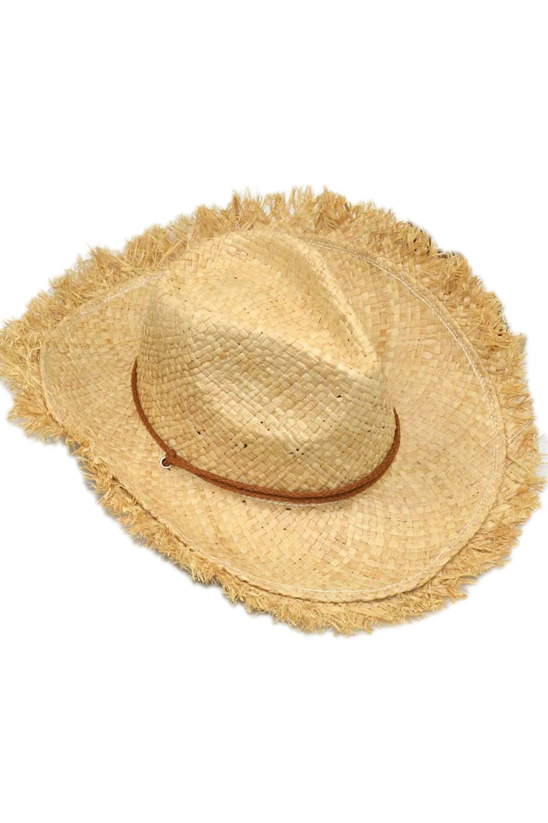 Модная Кепка унисекс перьями натуральная соломенная ковбойская шляпа от солнца Мужская Женская Горячая