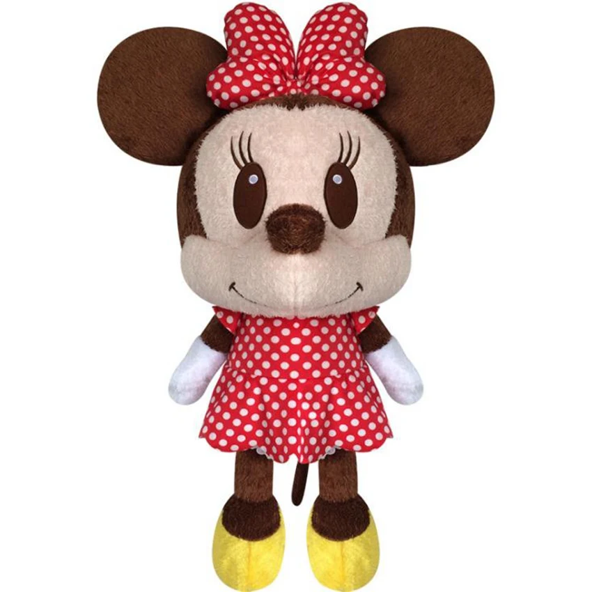 Disney 55 см Микки Маус Минни плюшевые игрушки животные стежка мягкие куклы для детей подарок на день рождения