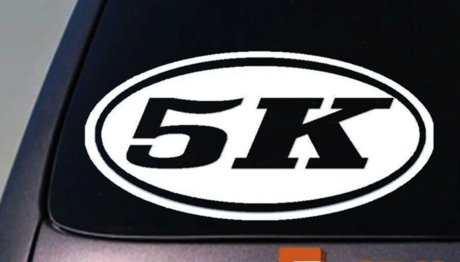 5k Наклейка для бега наклейка " стикер на окно