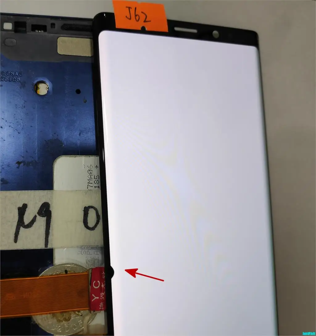 Супер Amoled для samsung Galaxy Note 9 ЖК-дисплей кодирующий преобразователь сенсорного экрана в сборе N960 N960F N960D N960DS с дефектом