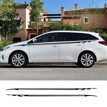 

For Chevrolet Cruze Lacetti Citroen C4 C5 C3 Dacia Duster Logan Car Accessories Car Sticker Racing Side Door Vinyl Film Decals