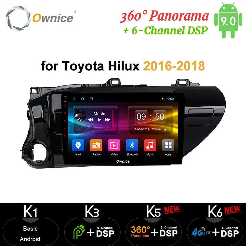 Ownice 64G 4G Android 10 0 автомобильное радио 2din Авто DVD Бортовой компьютер навигация GPS