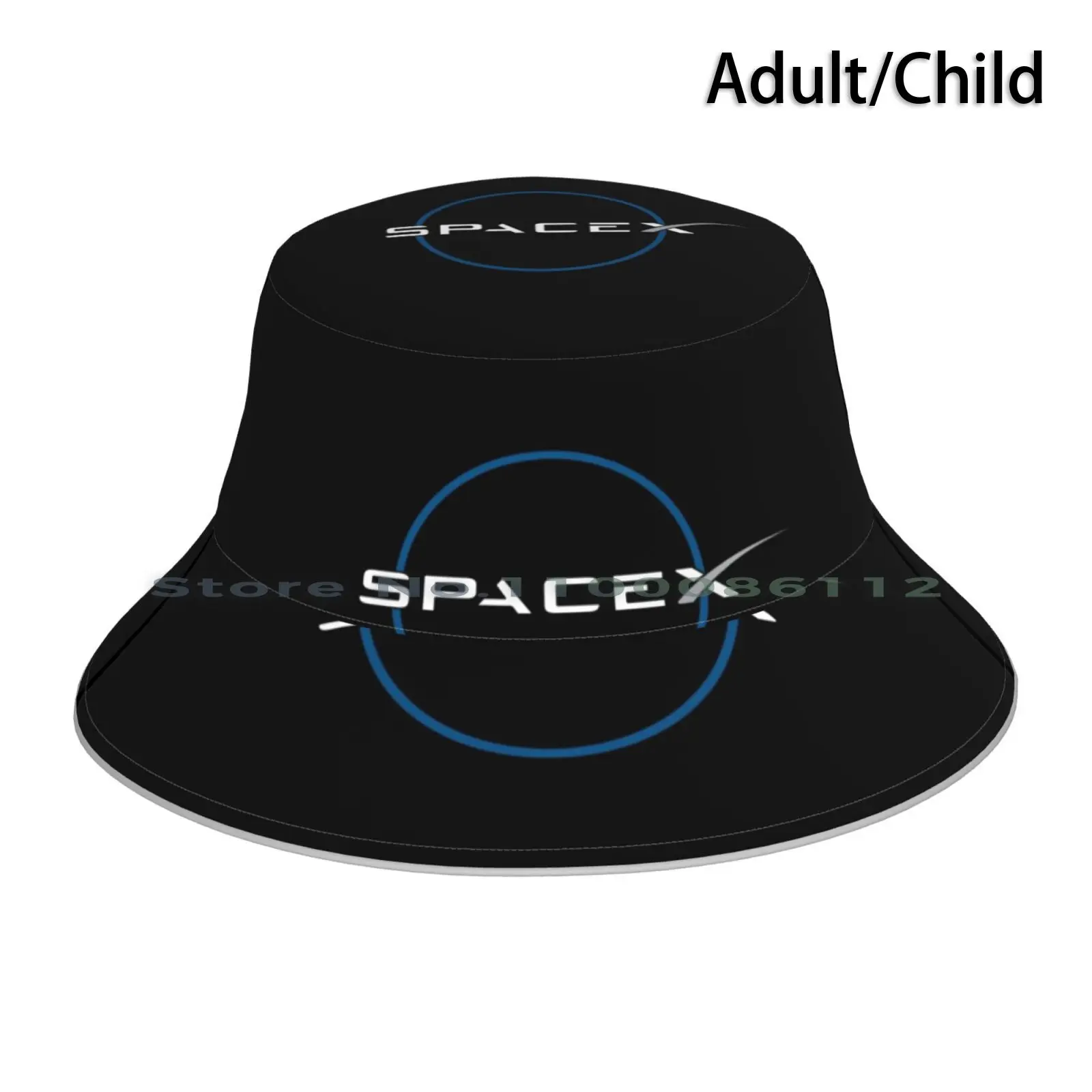Spacex Planet Original On Black Fan Art Logo Cappello Da Pescatore Cappello Da Sole Elon Musk Cybertruck Tesla Sentry Pickup Atv V10 Spacex Space X