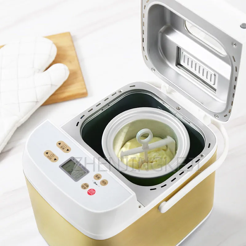 Intelligent Spread Fruit Material Bread Machine Home Automatic Multifunction Knead Dough Breakfast Pork Floss Yogurt Machine