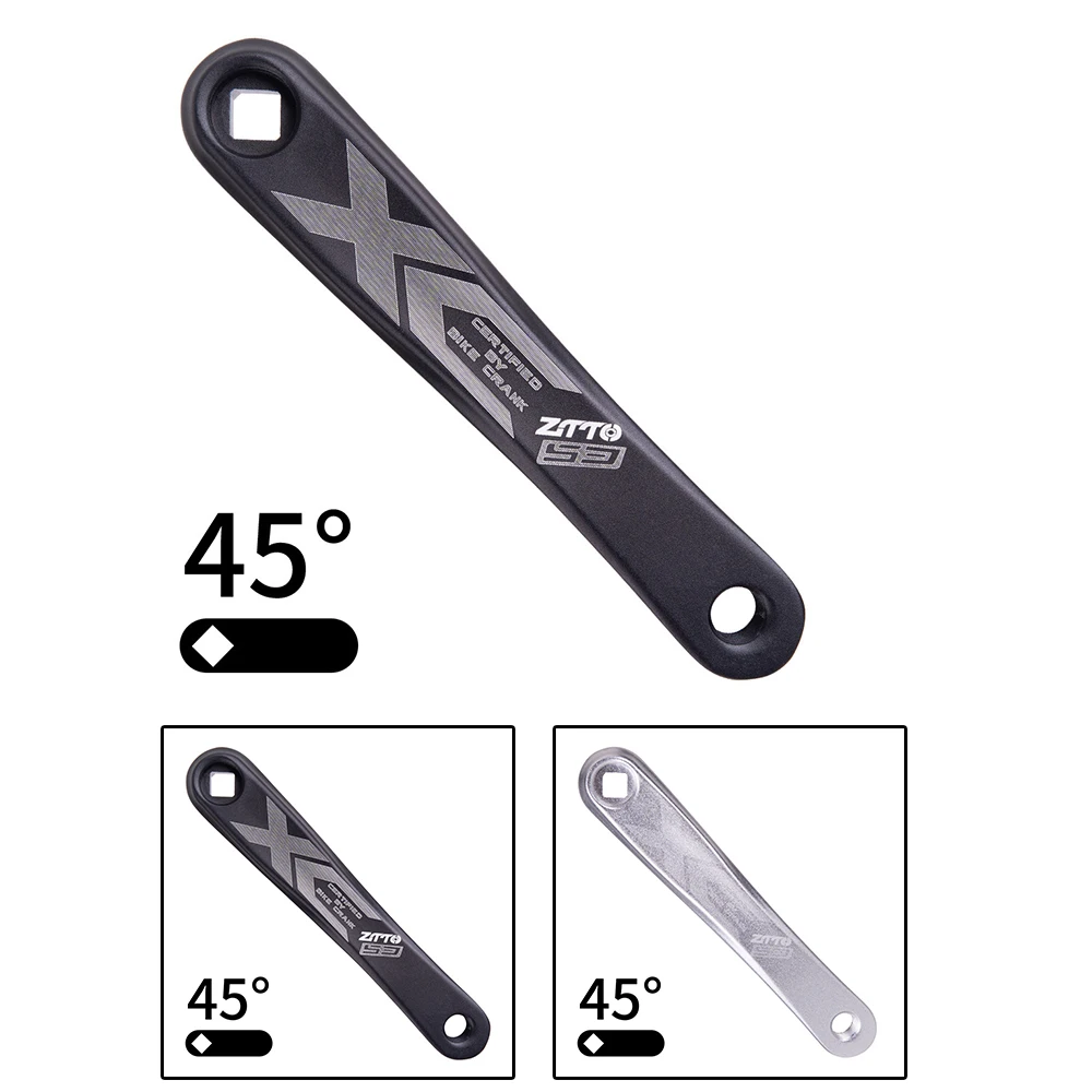 MTB Bicycle Bike Crank Arm Mountain Bike 170mm Left Side Square Aluminum alloy