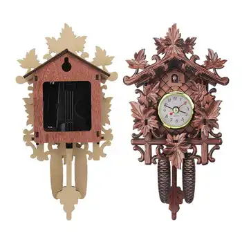 

Cuckoo Clock Living Room Wall Clock Bird Cuckoo Alarm Clock Watch Modern Brief Children Decorations Home Day Time Alarm