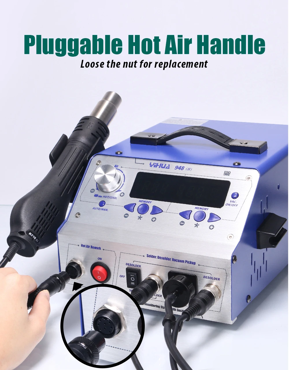 Power, Garden & Hand Tools Calibration Function YIHUA 948II