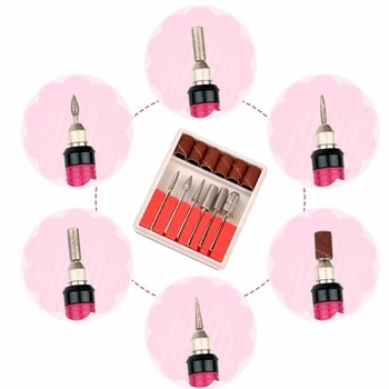 

For Manicure Tools 1 Set Professional Electric Nail Drill Machine Professional Apparatus For Manicure Machine Bits Set Cutters