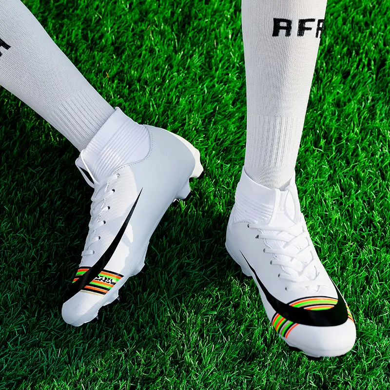 Мужские футбольные бутсы Fury CR7 Hypervenom Phantom II Elite FG Superfly VI 360 короткие носки|Обувь для