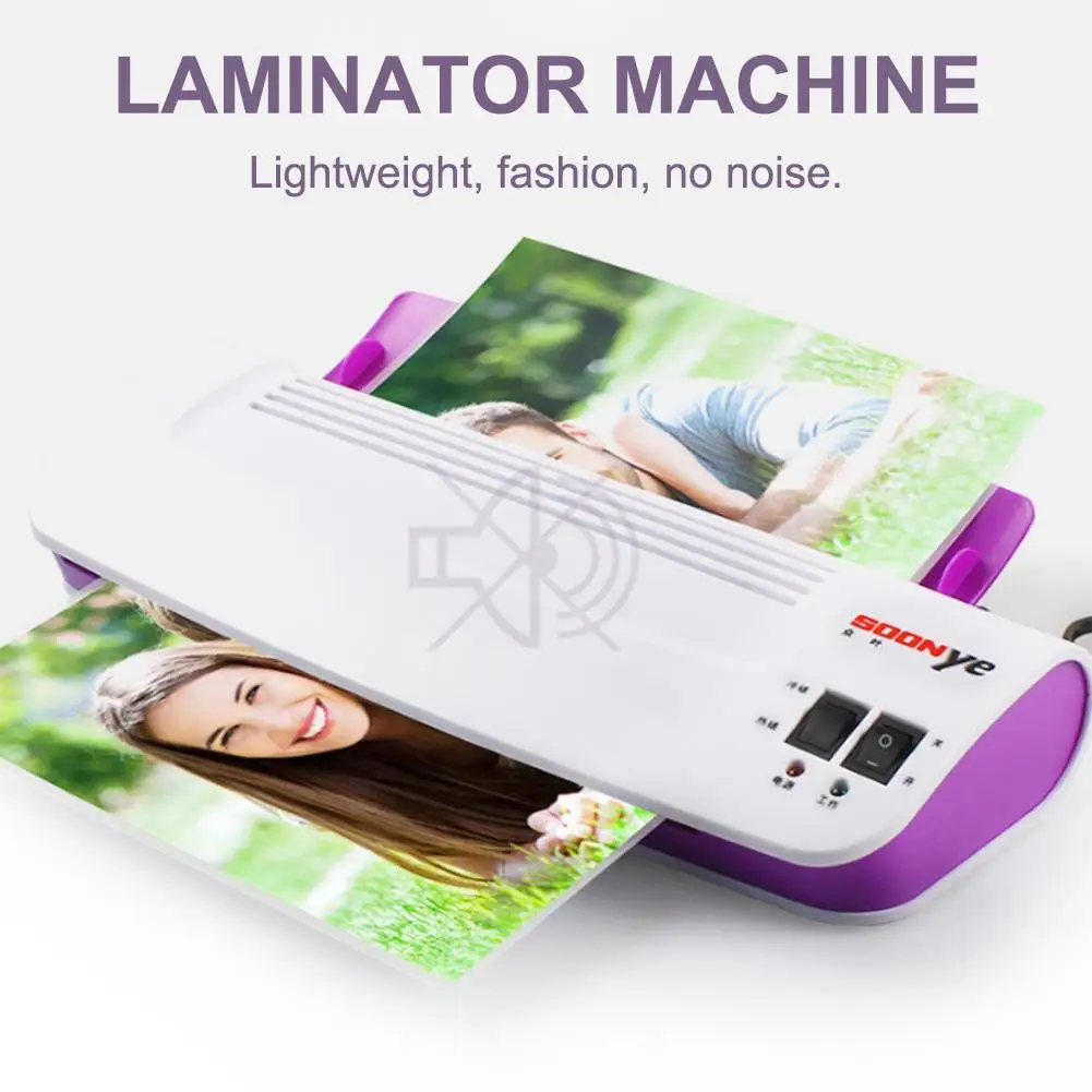 

ABS Fast Warm-up Laminator Machine Laminator Machine Portable A4 Thermal Laminating Machine With Hot And Cold Settings