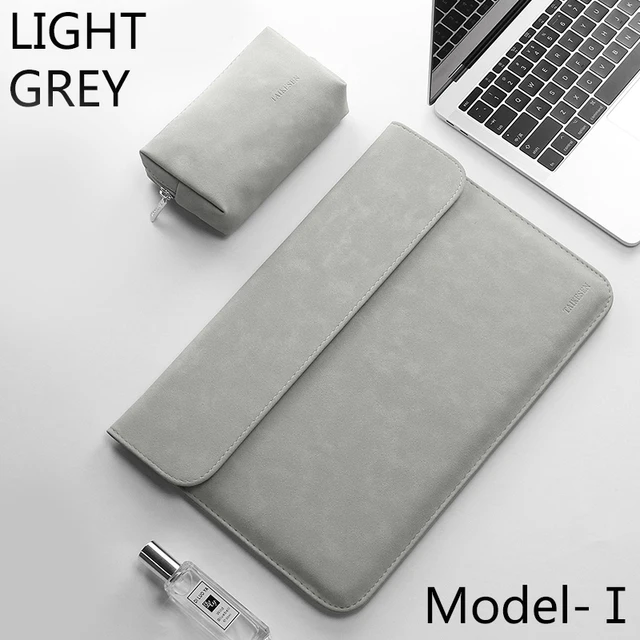 Laptop Sleeve For Macbook Air 13 Case M1 Pro Retina 13.3 11 14 16 15 XiaoMi 15.6 Notebook Cover Huawei Matebook Shell laptop bag LIGHT GREY