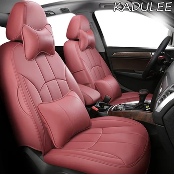 

KADULEE Custom Leather car seat cover For Haima Freema Family M8 3 V70 F7 S6 M3 M6 Automobiles Seat Covers cars