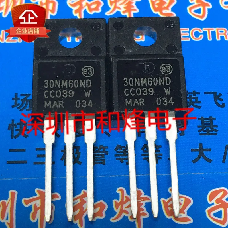 10 шт. STF30NM60ND 30NM60ND TO-220F 650V 25A 100% новый и оригинальный | Электронные компоненты