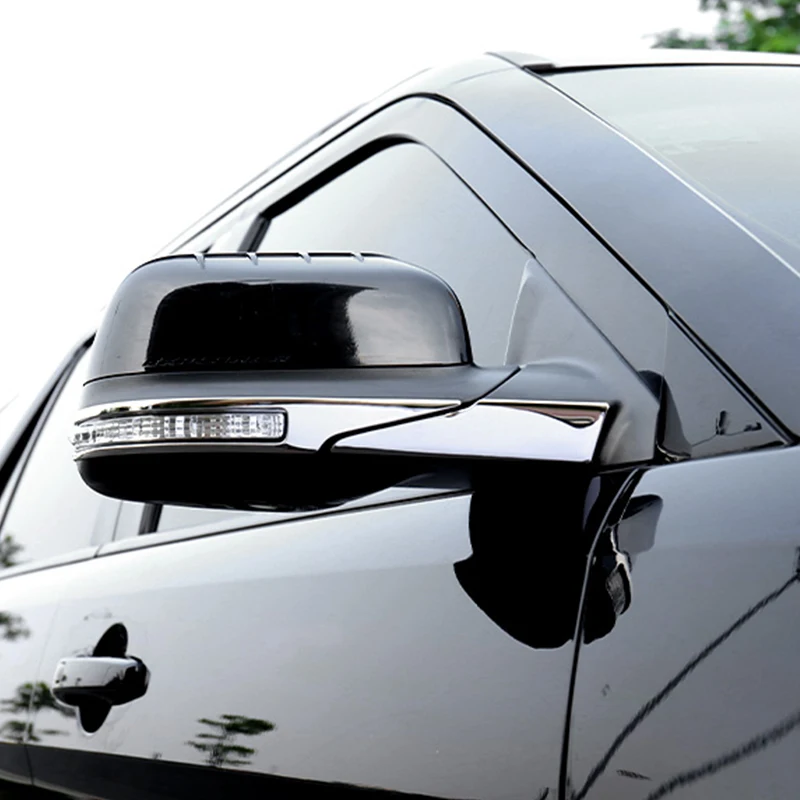 

Rearview mirror shell-mounted stainless steel trim Side Wing Mirror Cover Styling Side Mirror Covers For Ford explorer 2013-2019