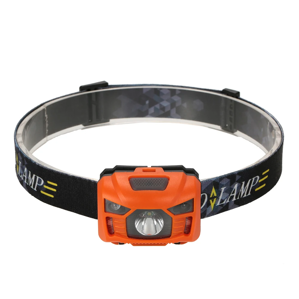 Limited Price of  Outdoor Small Tool 350 Lumen LED Inductive Headlamp Mini Headlight Rechargeable Outdoor Camping Fla
