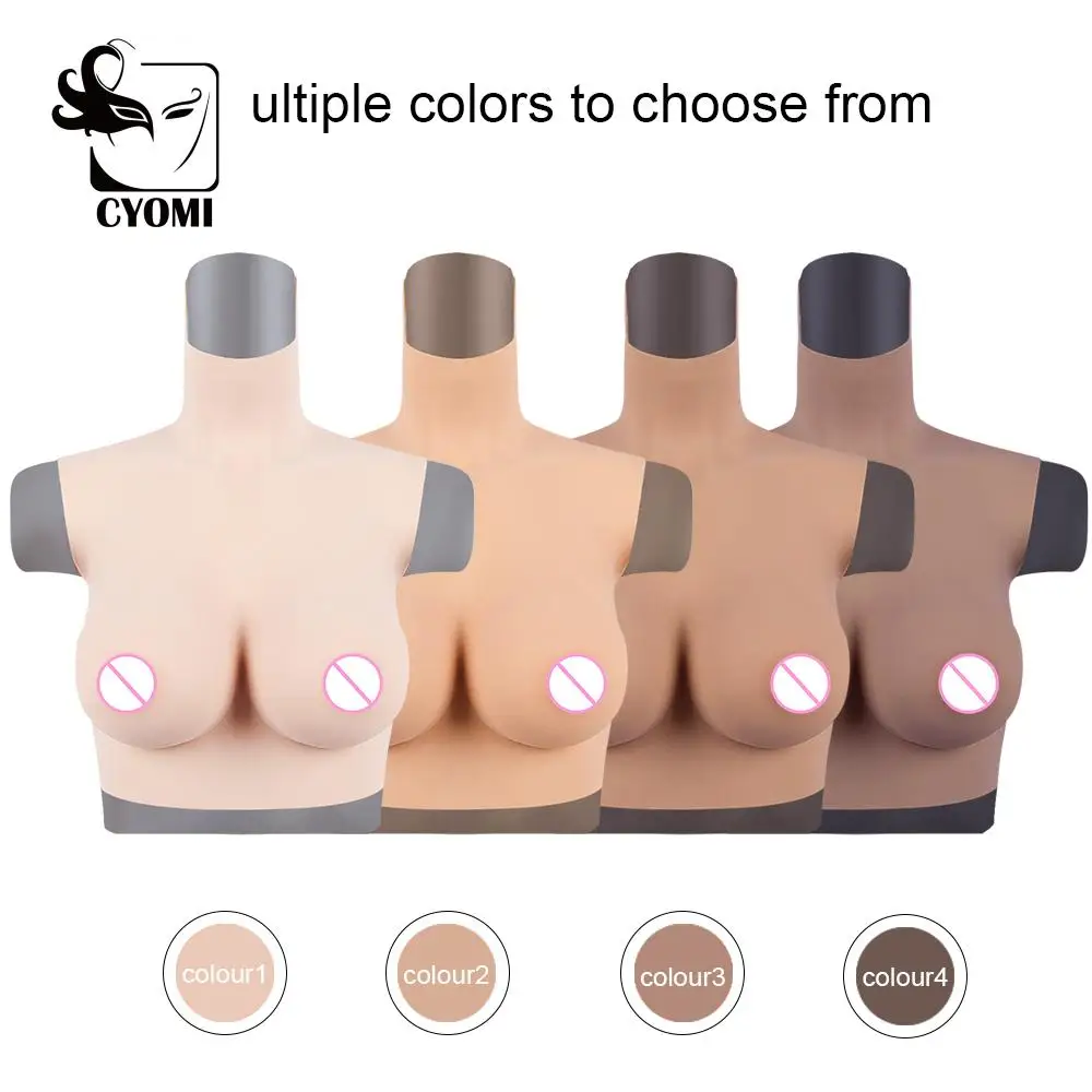 

CYOMI Realistic Silicone Boobs Cotton Filling Breast Forms Enhancer Mastectomy prosthesis Crossdresser Drag Queen Transgender 5G