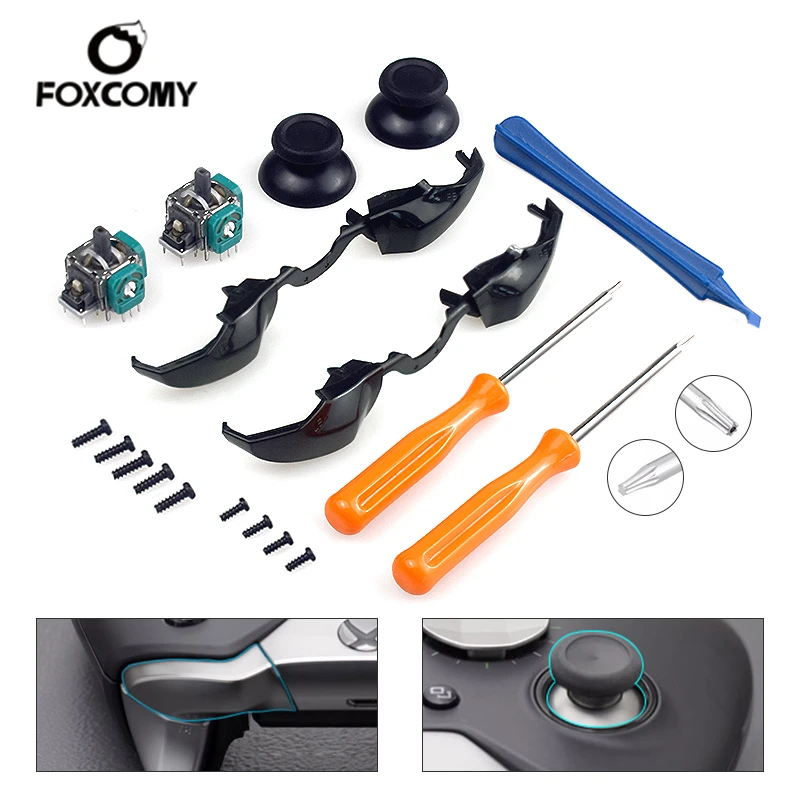 Trigger-Parts Bumper-Button Replacement Controller RB Microsoft Xbox RETROMAX Xbox-One