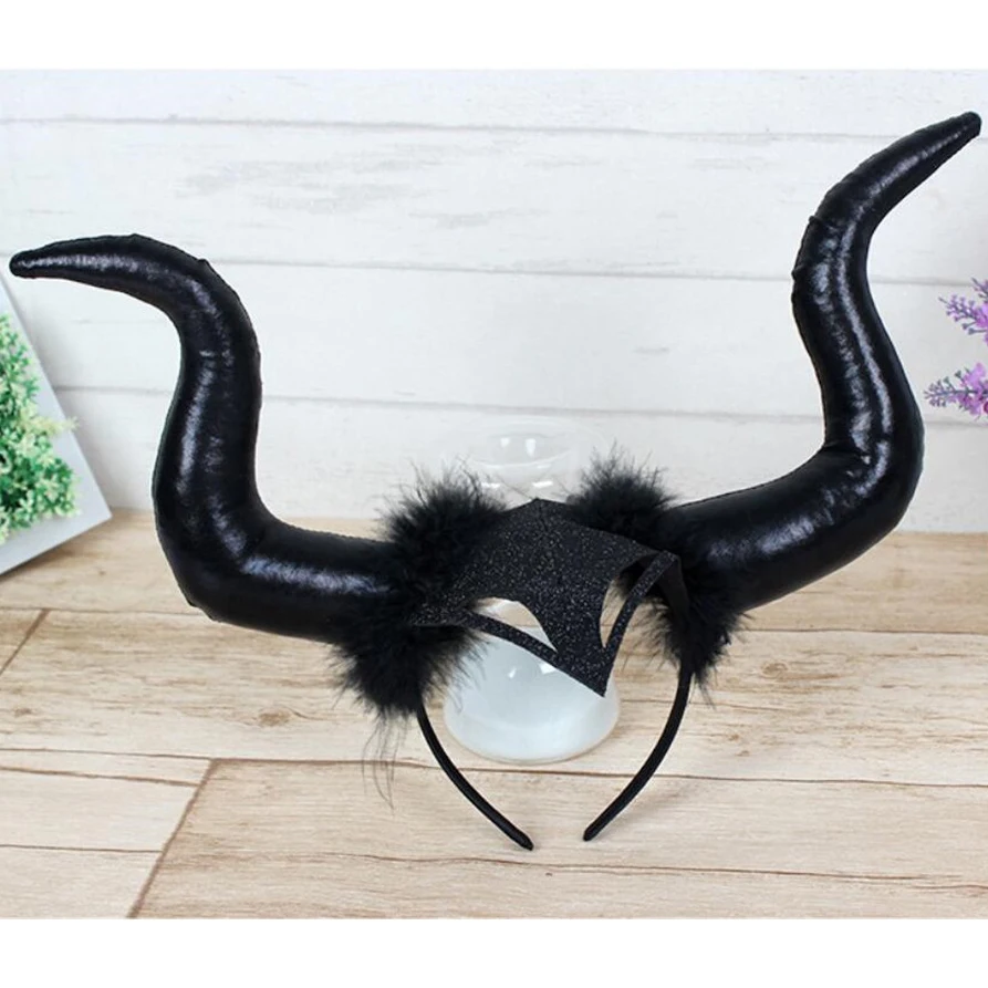 INLOVILL Deluxe Girl Maleficent; платье-пачка Феи ведьмы с повязкой на голову; Детские вечерние костюмы злой королевы для костюмированной вечеринки на Хэллоуин