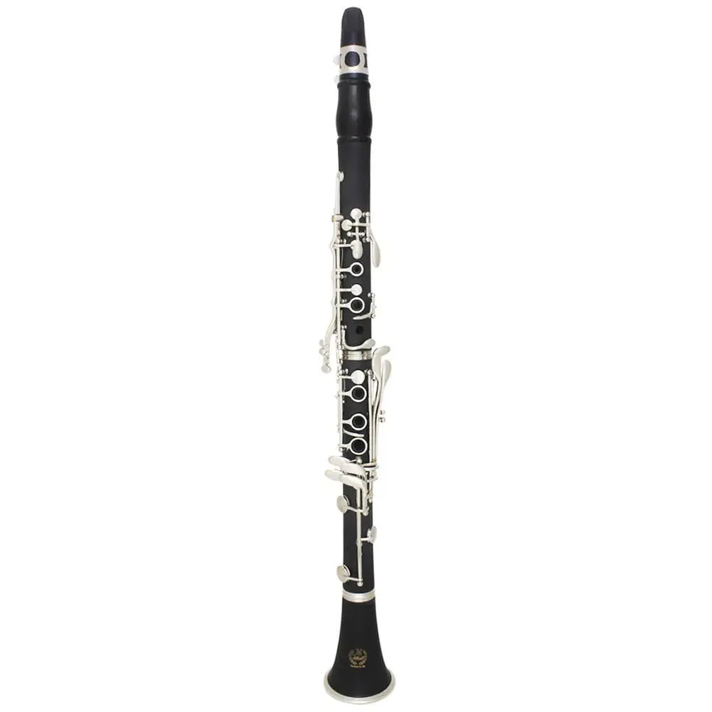 Tubo de Ébano Negro Diámetro Interno de 23 mm Accesorio de Instrumento Musical Barril del Clarinete 