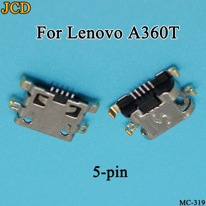 JCD 10 шт./лот для lenovo A360T Micro usb разъем для зарядки док-станции Разъем для зарядки