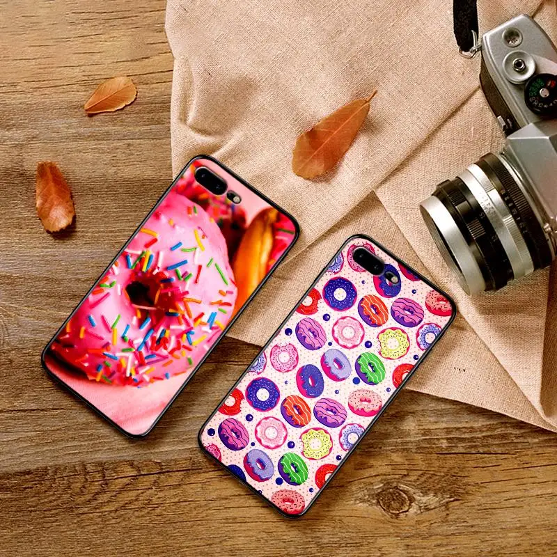 Чехол с изображением пончиков для телефона xiaomi Mfor 8 SE A2 LITE 6X mi X 2S 3 F1 9 CC9E CC9 9T A3 Pro