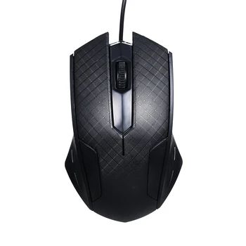 

Wired Mouses USB Optical 3-Button with 1.1M Cord Compatible for Windows 7/8/10/XP MacOS