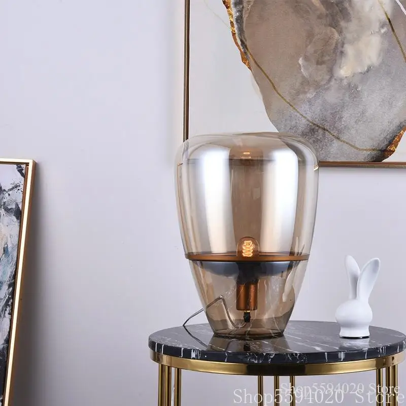 Скандинавские BROKIS узел настольная лампа стеклянный шар гостиная настольные