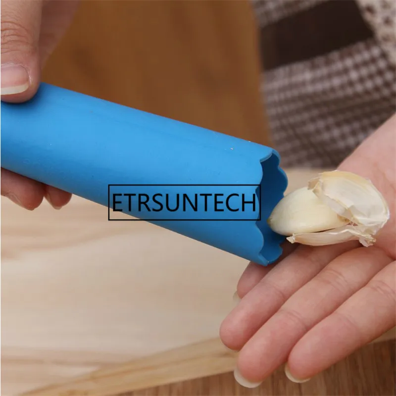 200pcs Silicone Garlic Peeler Easy Useful Kitchen Tools Practical Kitchen Gadget Garlic Stripper Tube Peeling Garlic Peeling