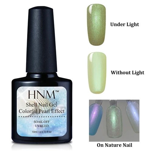 HNM 10 мл в виде ракушки русалки гель-лак для ногтей гибридный лак краска гель-лак уф светодиодный замачиваемый полупостоянный гель-лак - Цвет: 9511