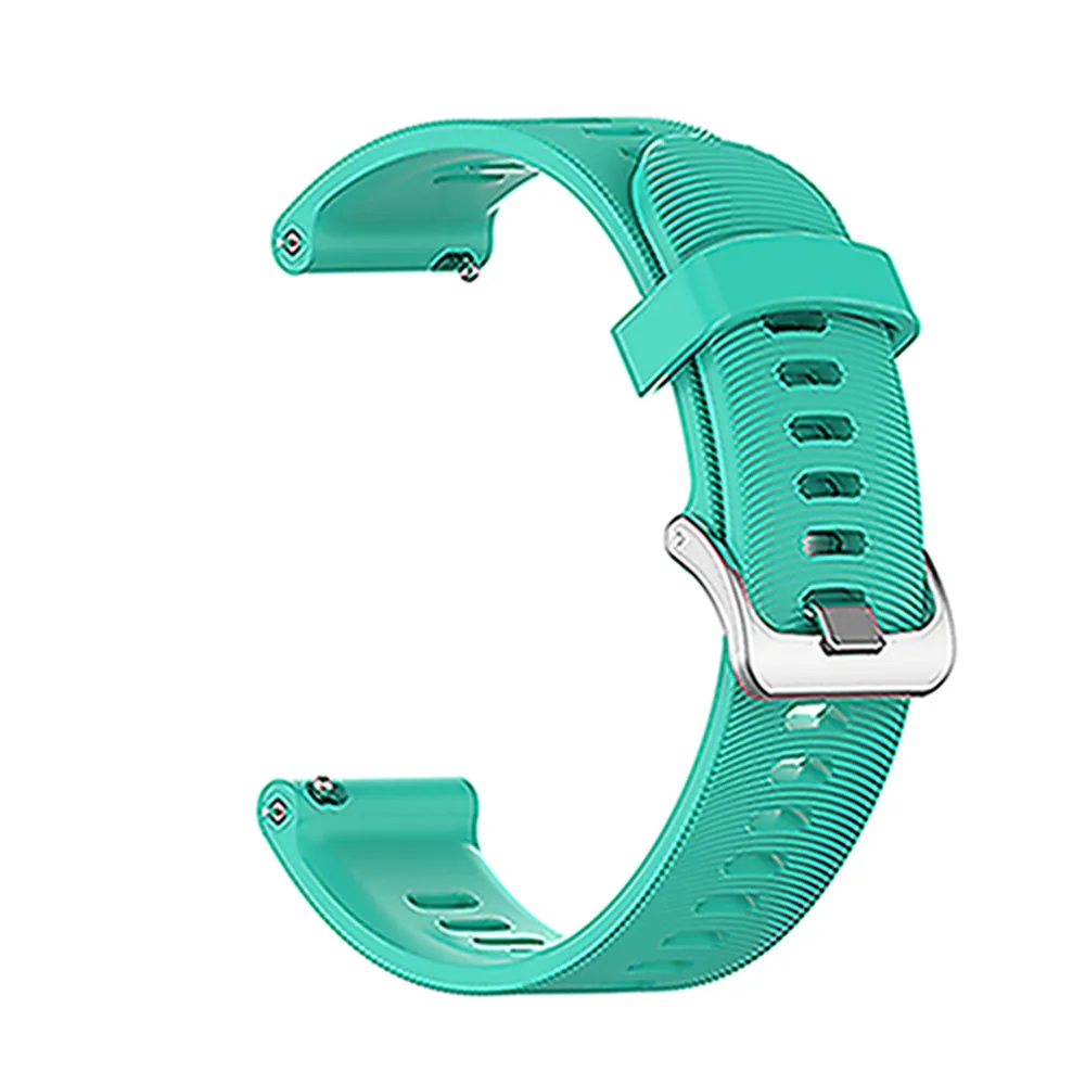 Силиконовый ремешок для часов 20 мм спортивный ремешок для Garmin Forerunner 645 Smartwatch аксессуары сменный ремешок на запястье, браслет