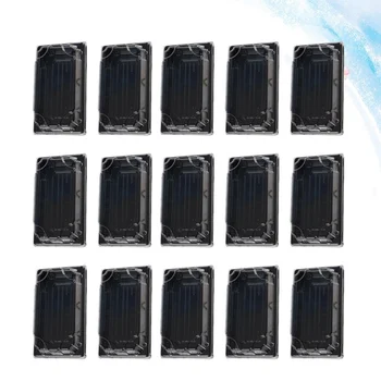 

100PCS Disposable Sushi Packing Box Fruit Cake Carry Out Container Rectangle Take Out Boxes (Black)