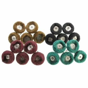

Sanding Polishing Wheels Set Nylon Abrasive Buffing For Power Rotary Tools 25mm