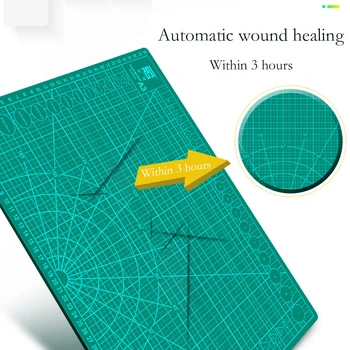 

A3 Cutting Mats Cutting Pad Patchwork Cut Pad Patchwork Tools PVC DIY Cutting Board Mat Double-sided Self-healing 45*30cm