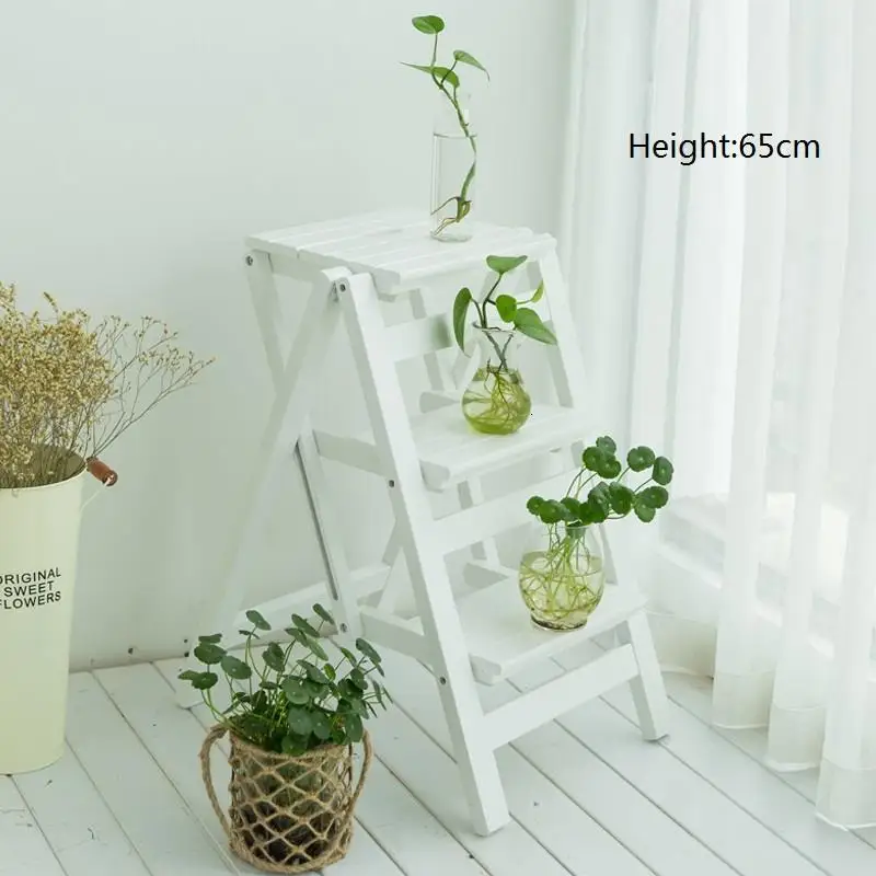MODEL P Детский табурет для ванной комнаты Sgabelli Cucina Scaletta Legno Merdiven Stepladder Chair Escabeau - Цвет: MODEL P