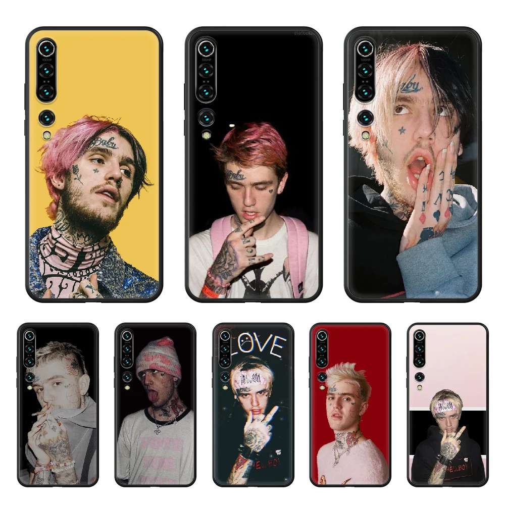 Чехол для телефона Lil Peep Bo Xiaomi mi 4 5X 6 X A1 A2 8 9 T 10 F1 Lite pro SE Max Mix Note 2 3 lite черный|Бамперы| |