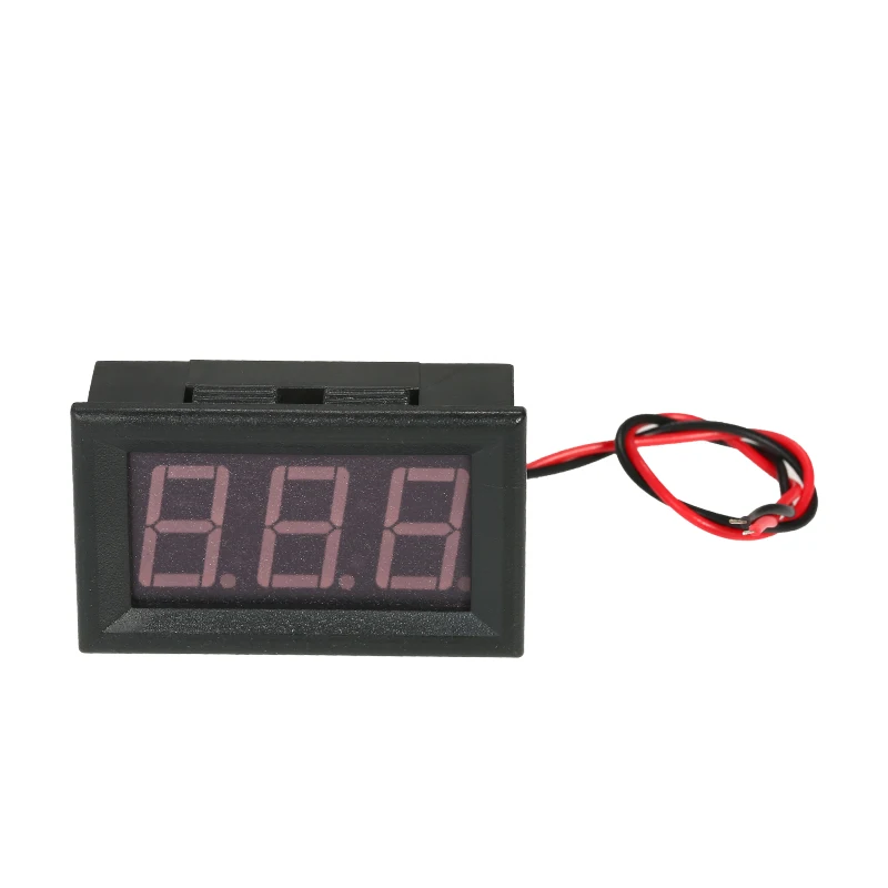 Два провода DC4.5V-120V индикатор напряжения светодиодный тестер напряжения вольт метр Панель с триммером потенциометра
