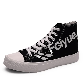 

Men's Vulcanize Shoes Old Skools Classic Black Men Vulcanized Canvas Shoes Skateboarding Shoes High Top Sneakers Shoes Male