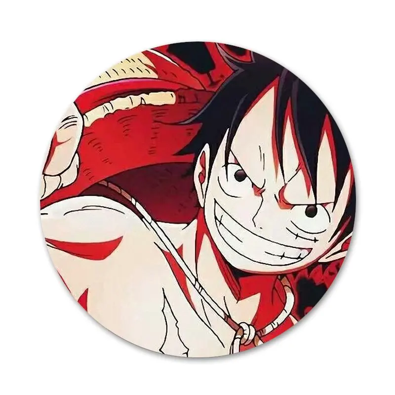 Anime One Piece Luffy Badge Brooch Pin Accessories For Clothes Backpack  Decoration Gift - Badges - AliExpress
