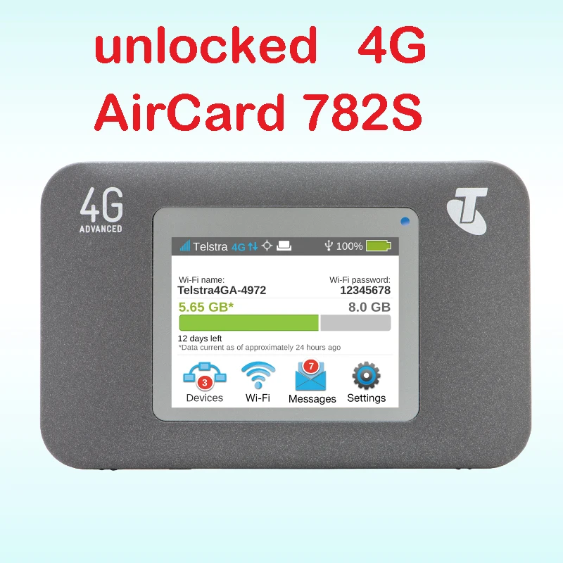 Netgear Aircard 782S (AC782S) 4G Мобильная точка доступа wi-fi cat4 карманный беспроводной