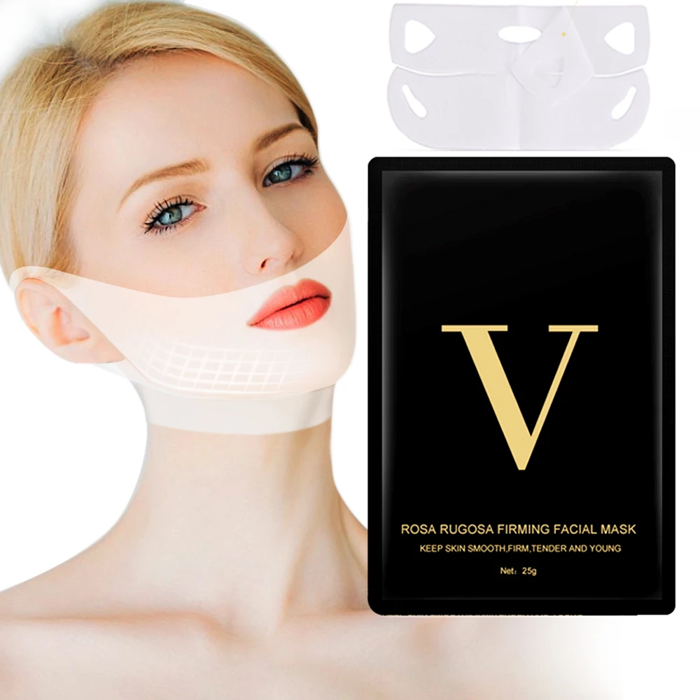 

V Line Mask Face Lifting Mask Miracle V-Shape Slimming Mask Double Chin Reducer Lift Patch V-Shape Face Firming Dropshipping