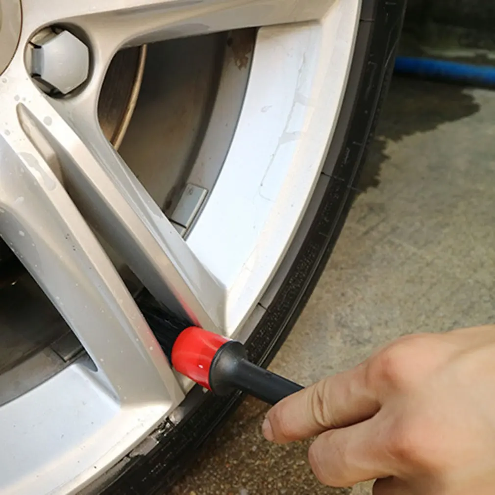 

5pcs Car Detailing Brush Auto Cleaning Car Cleaning Detailing Set Dashboard Air Outlet Clean Brush Tools Car Wash Accessories