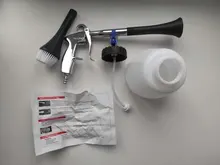 Pistola de limpieza de coche, arandela de alta presión, pistola de agua para automóviles, accesorios para lavado en seco, herramienta de limpieza de Tornado