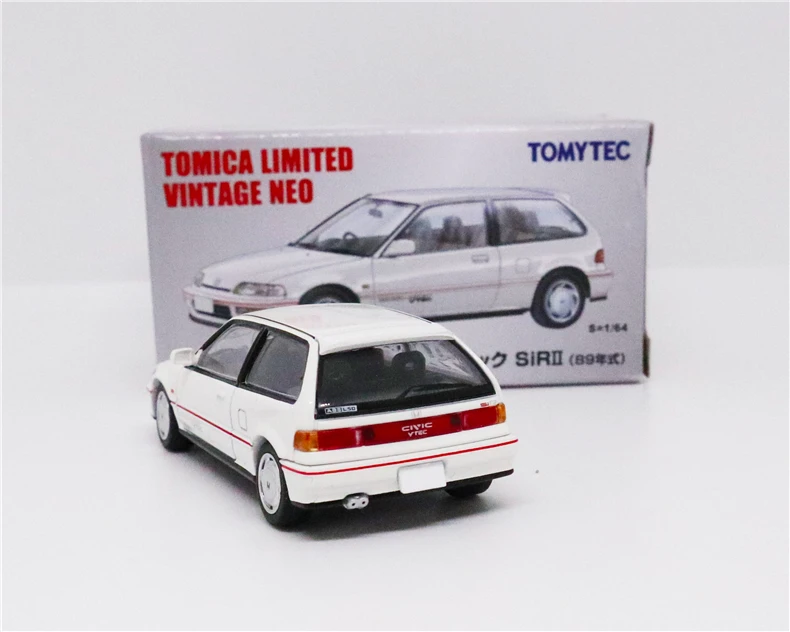 TOMYTEC тлв 1: 64 Honda Civic SiRII Винтаж NEO литья под давлением модель автомобиля