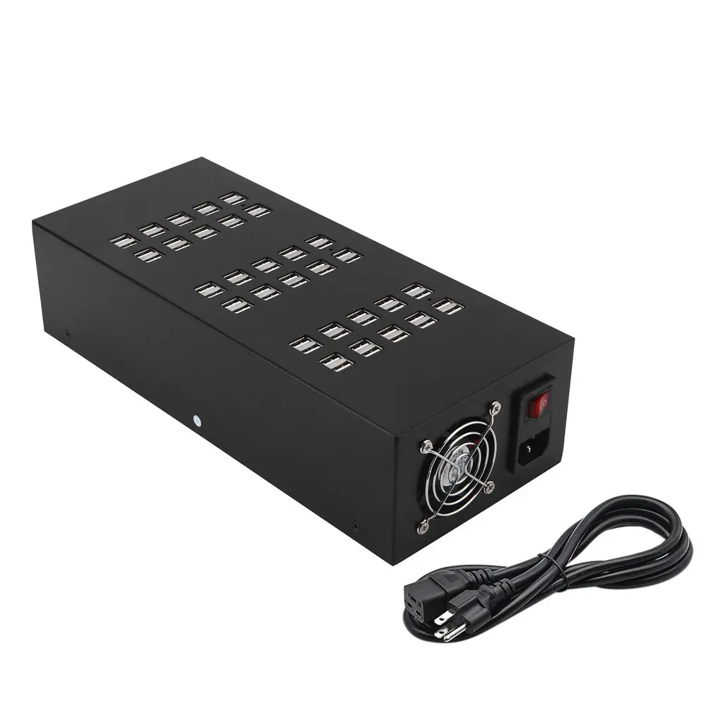 

Smart Charger Super Speed 60 Port USB Hub USB Charging Station With USB 3.0 Data Built-in Power Supply For Phones Tablet