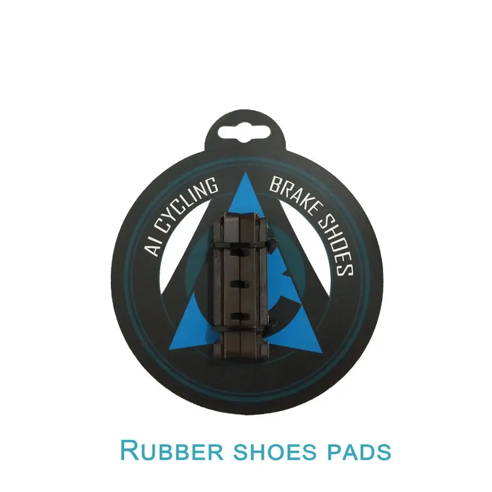 Rubber shoes pads Дорожный велосипед с-тормозной суппорт колодки велосипедные тормозные колодки резиновые блоки светильник-вес сменный для Shimano* 1pr - Цвет: Rubber shoes pads