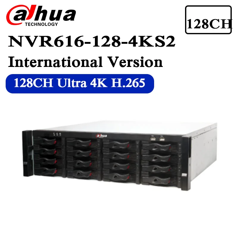 

original English NVR616-128-4KS2 128Channel Ultra 4K H.265 Network Video Recorder
