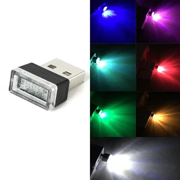 

Mini USB Light LED Auto Interior Car Accessories Atmosphere Modeling Light Neon Interior Vehicle Light Interior
