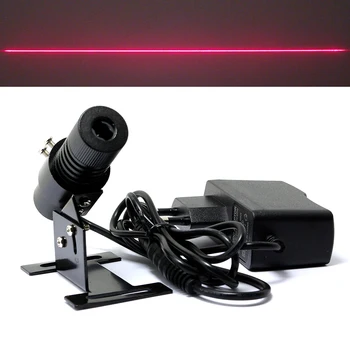 

650nm 100mW Red Laser Line Locator Module 22x70mm w/Heatsink and Europe Plug