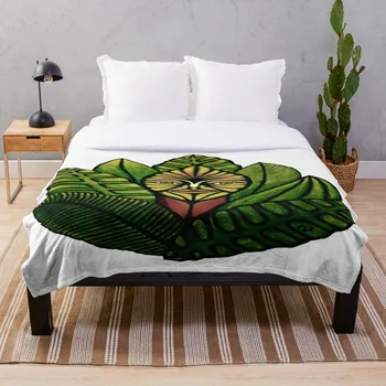 

Green Peace Throw Blanket Soft Sherpa Blanket Bed Sheet Single Knee Blanket Office Nap Blanket