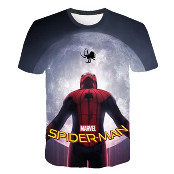 

Super hero Spiderman Baby kids Cartoon T shirt Boys T shirt Clothes Spiderman 3 Kid like Hero Print T shirt Clothing